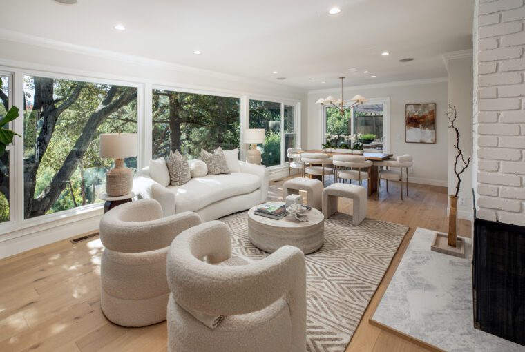 Living Room at 3821 Farm Hill